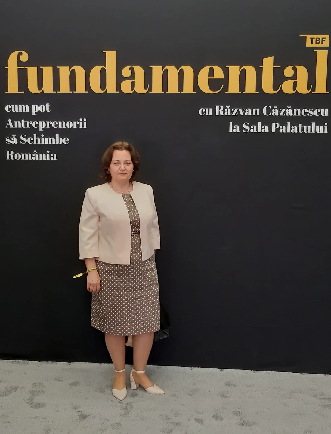 Moldovanu Florentina la conferința Fundamental, Sala Palatului